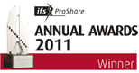 Proshare Annual Awards 2010 Winner logo